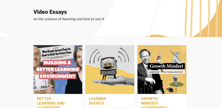 The Learner Lab website