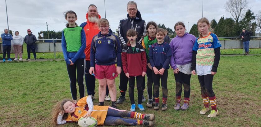 Team photo Bruff RFC Under 12 Girls