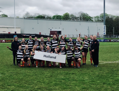 Dutch Girls Rugby Team Photo